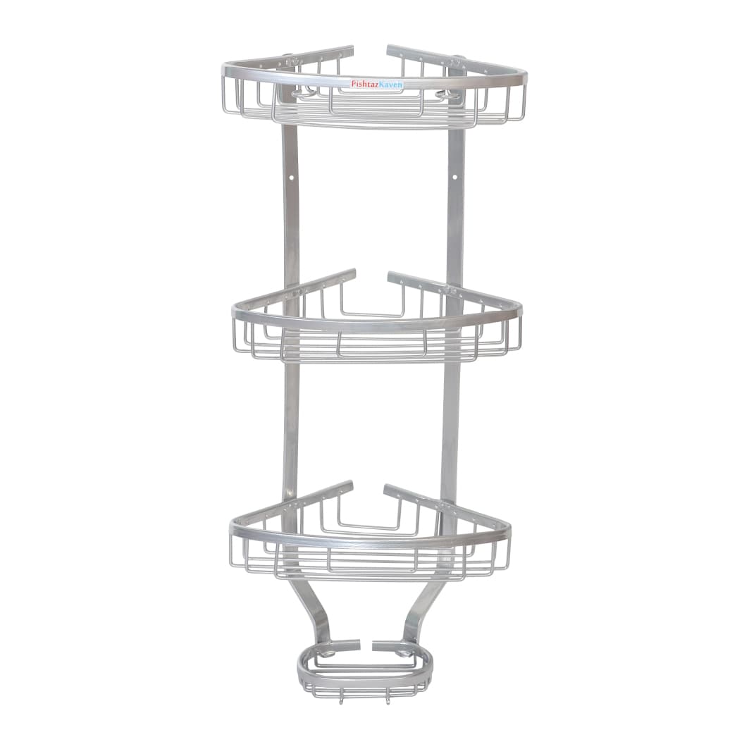 Dorsa Corner Bathroom Stand - 3 Tier