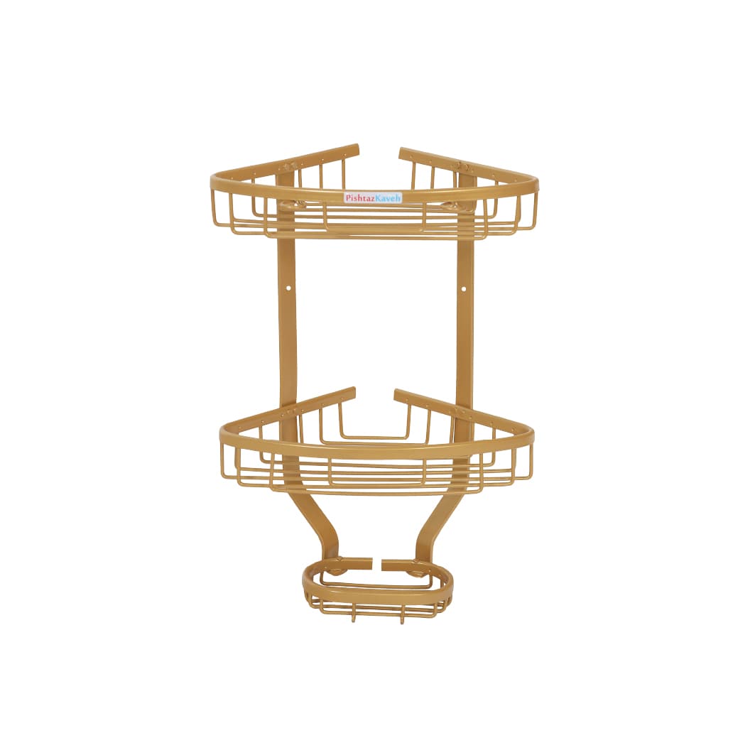Dorsa Corner Bathroom Stand - 2 Tier