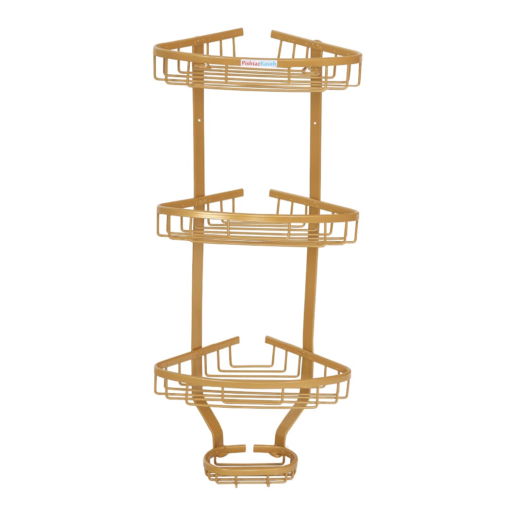 Dorsa Corner Bathroom Stand - 3 Tier