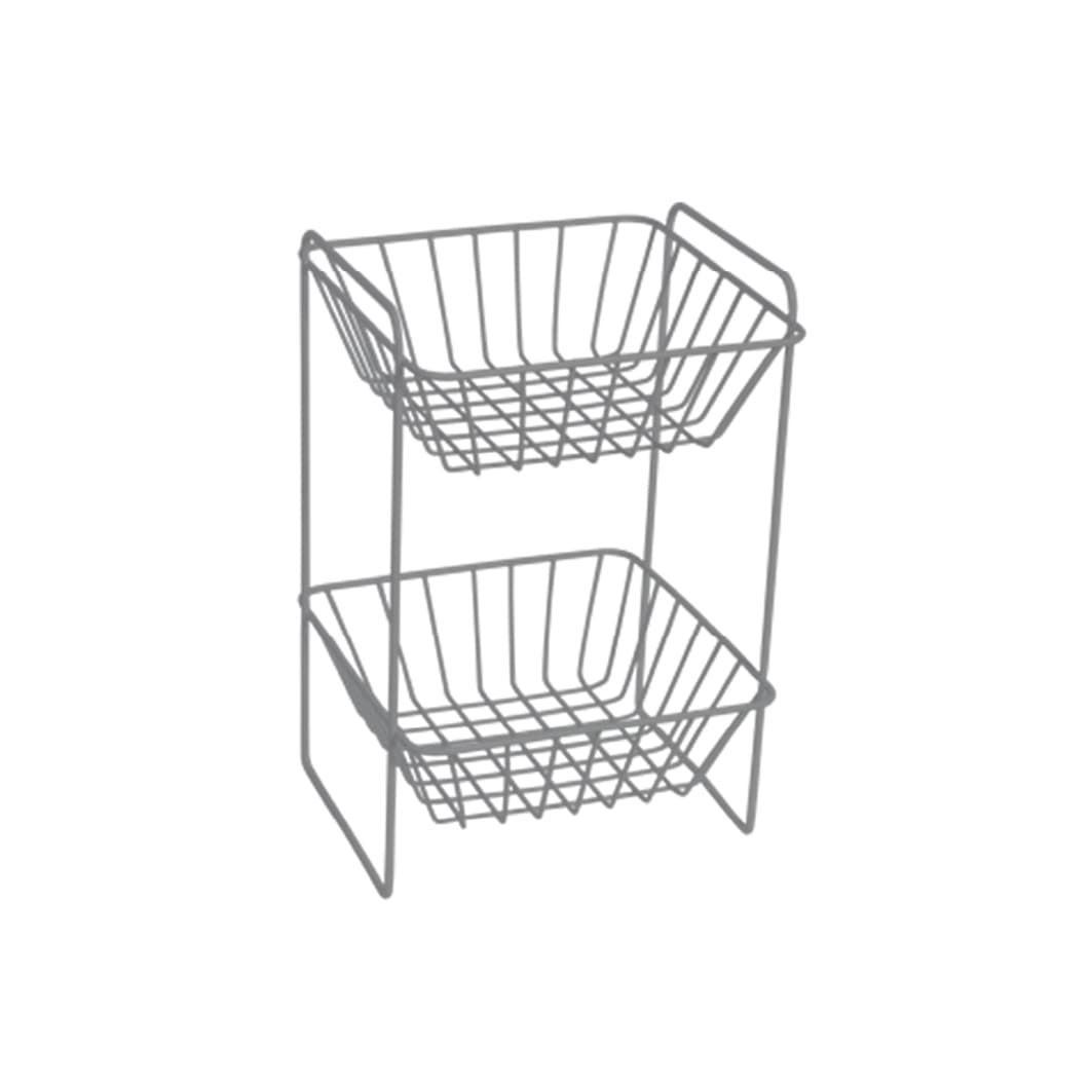 Atlas Square Potato - Onion Rack -2 Tier
