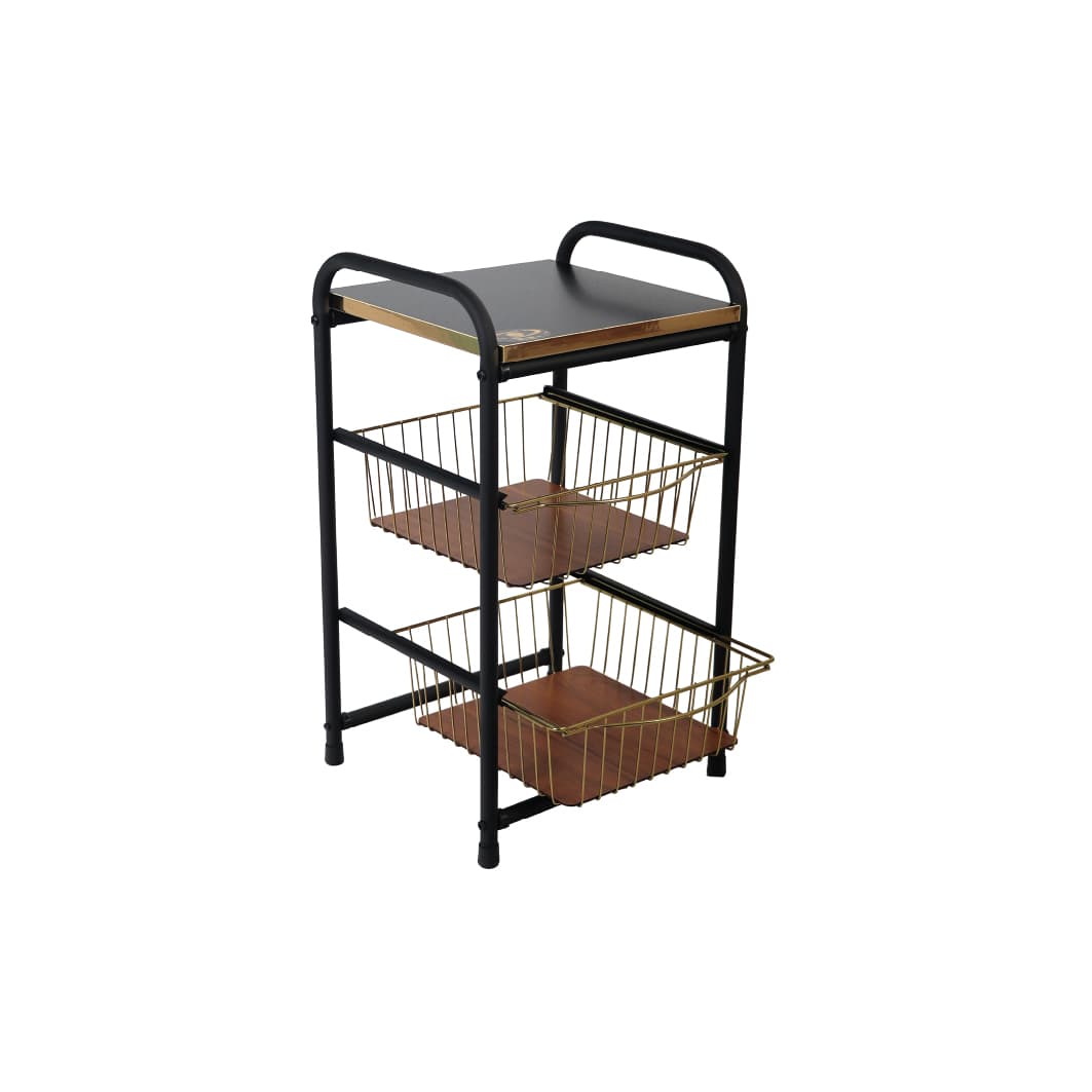 Nila Square Drawer Potato - Onion Rack - 2 Tier — photo 1