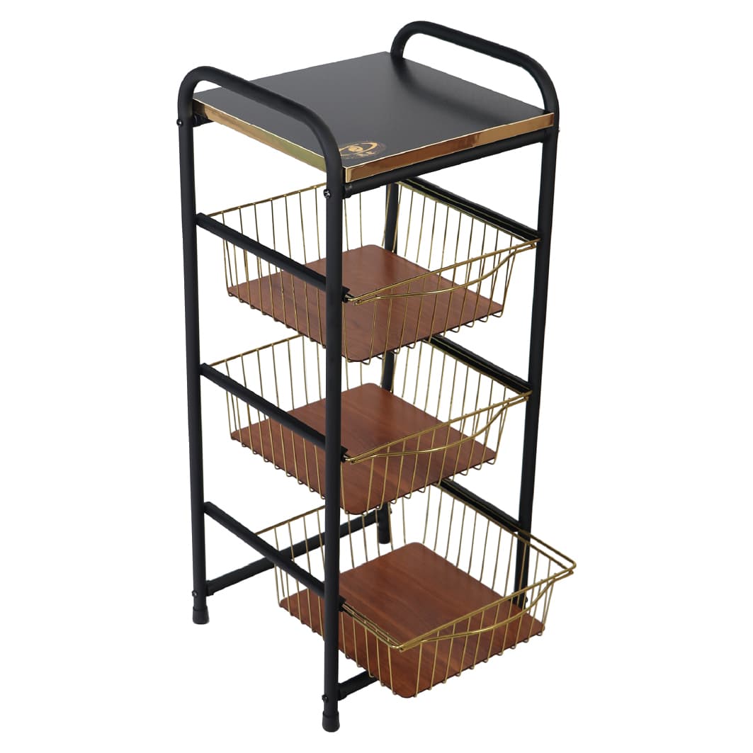 Nila Square Drawer Potato - Onion Rack - 3 Tier — photo 1