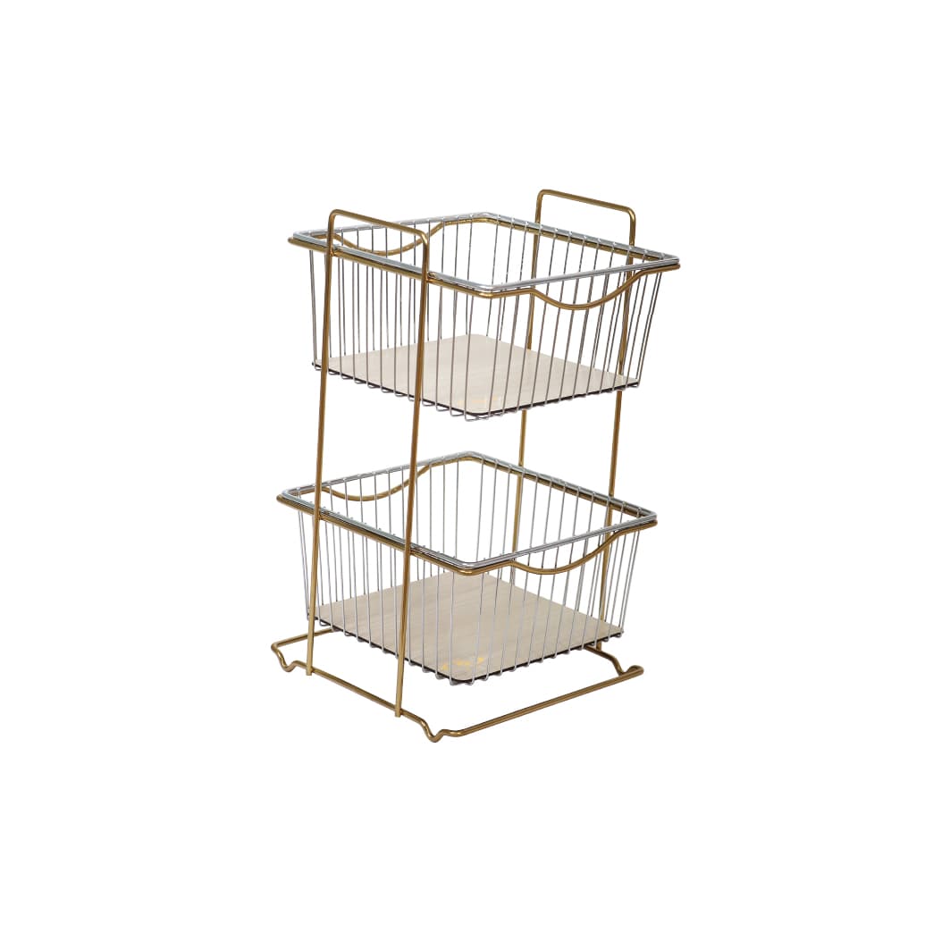 Mana  Square Potato - Onion Rack  2 Tier