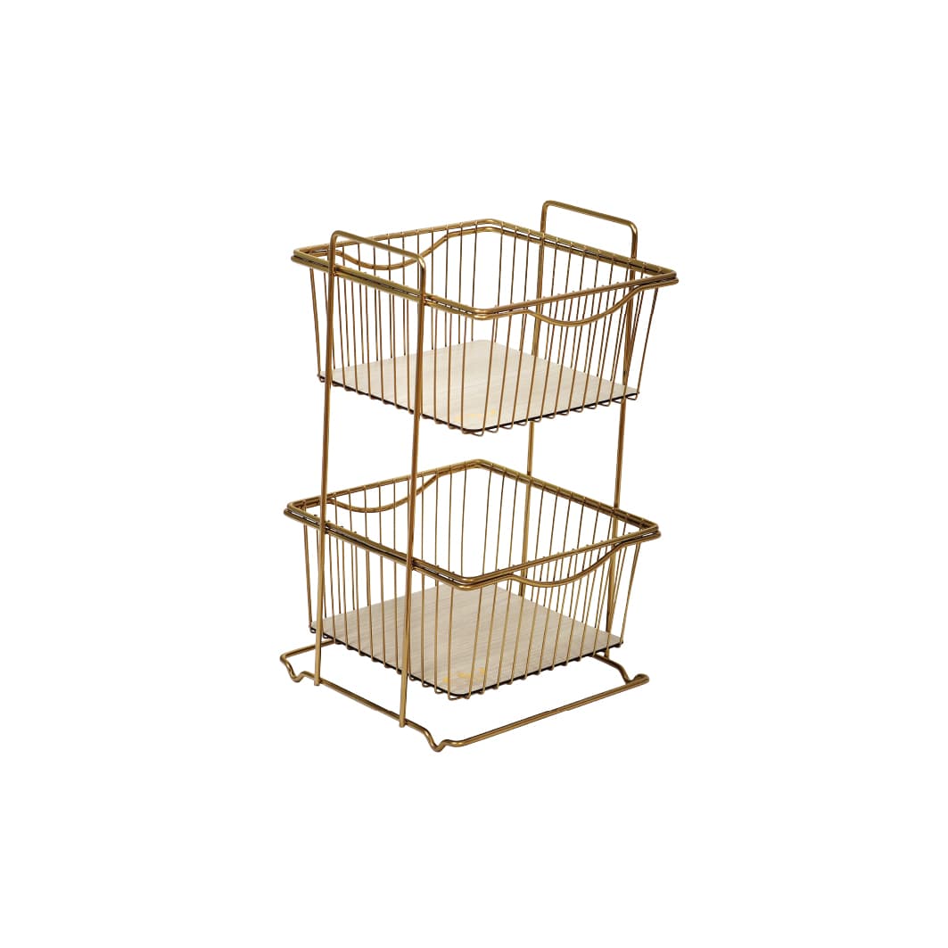 Mana  Square Potato - Onion Rack  2 Tier
