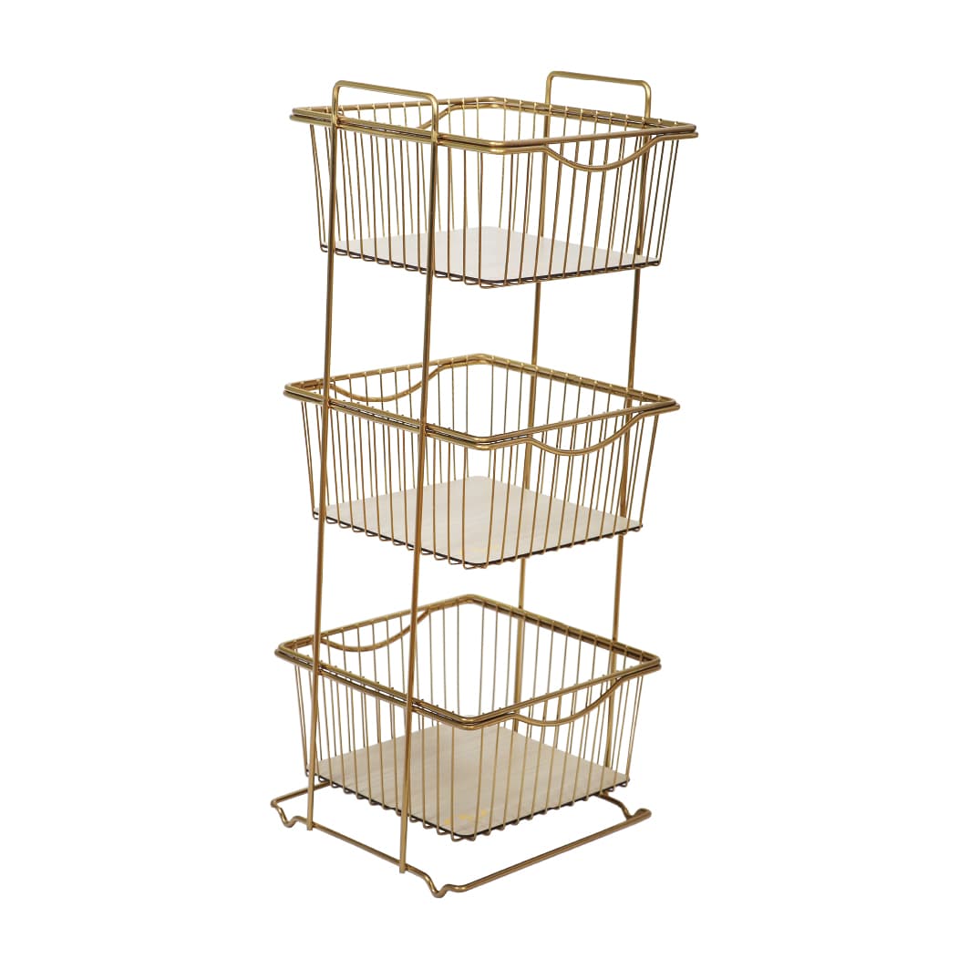 Mana  Square Potato - Onion Rack  3 Tier
